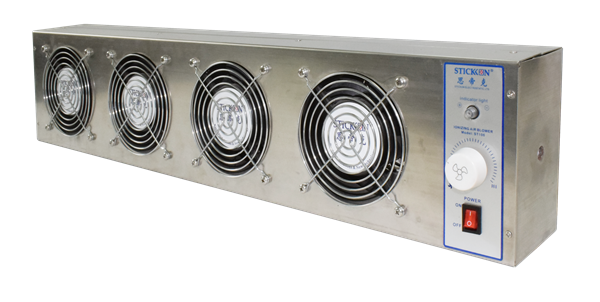 ST106A The Latest Stainless Steel Four-Head AC Ion Fan